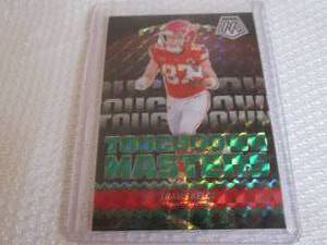 lot 93 image: 2024 Mosaic Travis Kelce Prizm Touc...