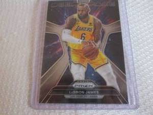 lot 115 image: 2023-24 Prizm LeBron James Deep Spa...