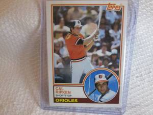 lot 125 image: 1983 Topps Cal Ripken Card...