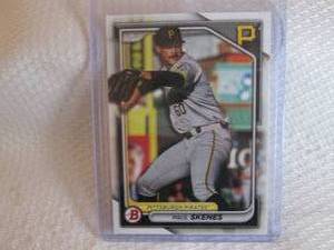 lot 128 image: 2024 Bowman Paul Skenes Card...