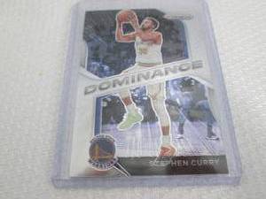lot 161 image: 2020-21 Prizm Stephen Curry Dominan...