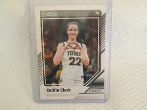 lot 163 image: 2024 Donruss Caitlin Clark Card...