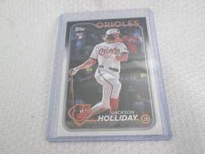 lot 168 image: 2024 Topps Jackson Holliday Rookie ...