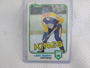 lot 170 image: 1981-82 Toppy Larry Murphy Rookie C...