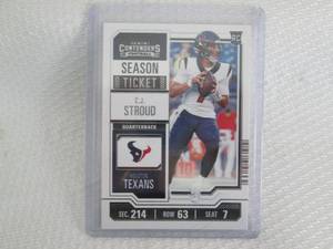 lot 185 image: 2023 Contenders C.J. Stroud Rookie ...