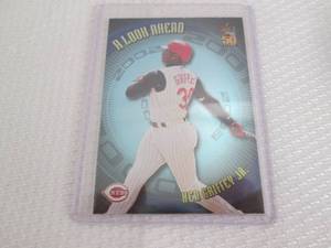 lot 212 image: 2000 Topps Ken Griffey JR A Look Ah...