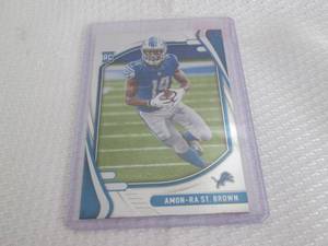 lot 217 image: 2021 Absolute Amon-ra St.Brown Rook...