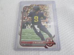 lot 218 image: 2024 Bowman U J.J. McCarthy Rookie ...