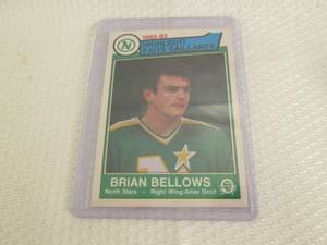 lot 234 image: 1983-84 O-Pee-Chee Brian Bellows Ro...