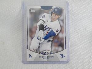 lot 241 image: 2024 Topps Shohei Ohtani Card...