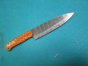 lot 500 image: Hand crafted knife...