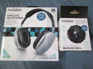 lot 29 image: New Nizoni massage ball and wireles...