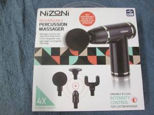 lot 39 image: New Nizoni percussion massager...