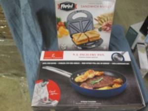 lot 56 image: Parini sandwich maker and Emeril La...