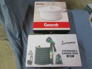 lot 73 image: 50 expandable garden hose and Pari...
