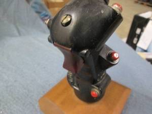 lot 81 image: Vietnam War Era F4 Phantom II Jet Controller mounted