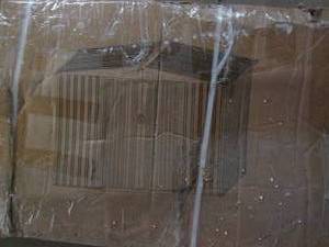 lot 92 image: 8 x 2 foot garden shed, appears com...