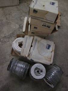 lot 139 image: 10 rolls of rubber tubing...