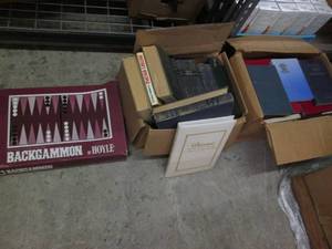 lot 155 image: Vintage books, leather bound new bo...
