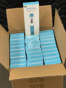 lot 120 image: Lot of 30 LSL Healthcare Digital Thermometers Model TA-173 LOW Batteries