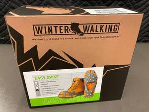 lot 187 image: Winter Walking Easy Spike XL Ice Cleats for Boots