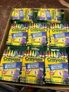 lot 65 image: Crayola Crayons Packs