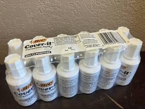 lot 54 image: BIC White-Out