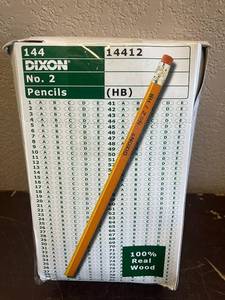 lot 55 image: Bulk No. 2 Pencils