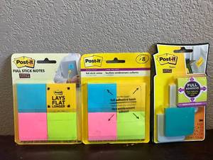 lot 11 image: Post-It Full Stick Notes