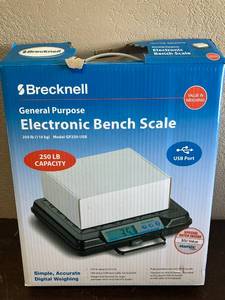 Brecknell Electronic Bench Scale - 250lb Capacity
