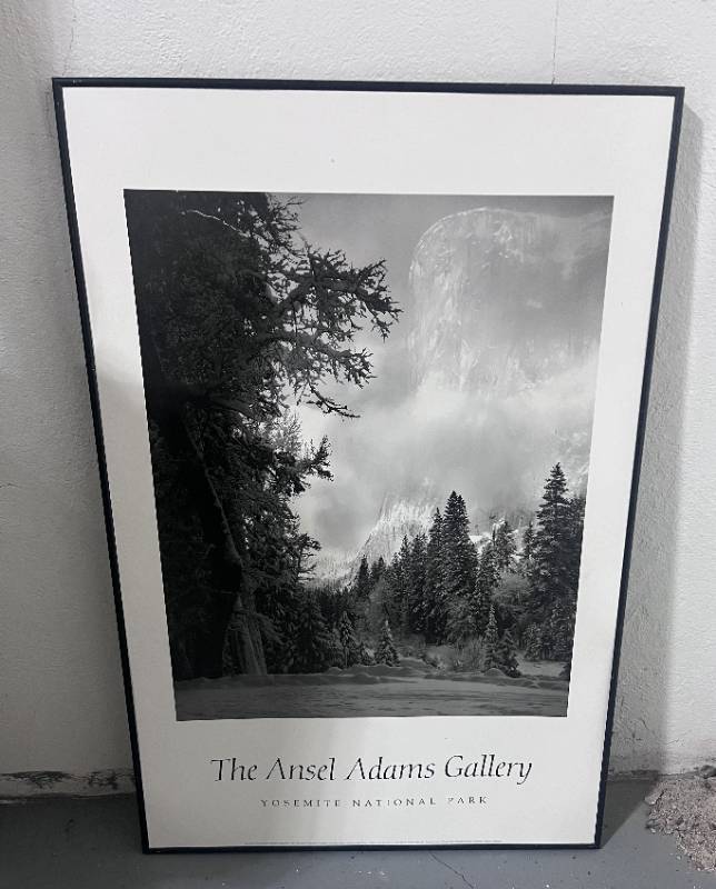 lot 91 image: 24 X 37 Print The Ansel Adams Gallery Yosemite National Park