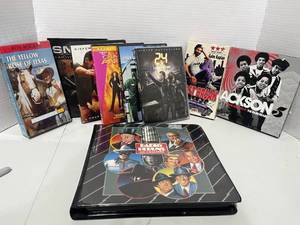 lot 34 image: Entrainment Lot DVDs, VHS and Audio Cassettes  Radio Reruns Cassette set, Charlies Angels, Fast Break, Jackson 5