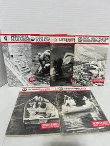 lot 46 image: Vintage 1986-1991 Boy Scouts Merit Badge Series Booklets