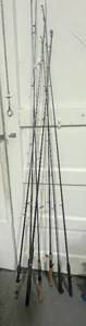 lot 63 image: 7 Fishing Poles