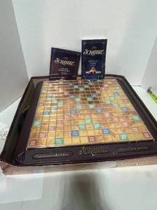 lot 86 image: 50th Anniversary Scrabble Board Set Complete