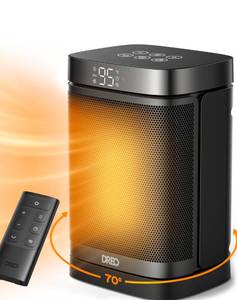 lot 104 image: Electric Space Heater 1500W 70 Degree Oscillation $49.99 Retail - Brand New