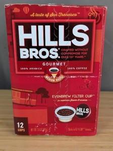 lot 125 image: Hills Bro 12 Pack of Coffee - Brand New