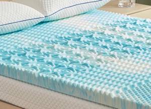 lot 137 image: Memory Foam Mattress Topper 2 5 Zone King $54.99 Retail - Brand New