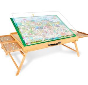 lot 149 image: 1500 Piece Puzzle Board $109.99 Retail - Brand New