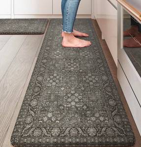 lot 153 image: Kitchen Cushioned Floor Mats 2 Pack $37.99 Retail - Brand New