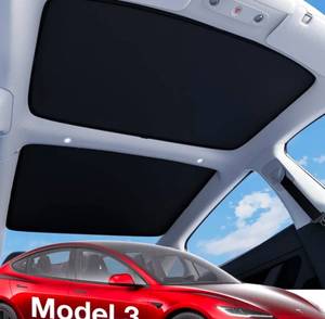 lot 166 image: Tesla Model 3 Sunroof Shade 2020-2026 $59.99 Retail - Brand New