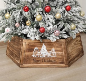 lot 179 image: Christmas Tree Rustic Collar $65.99 Retail - Brand New