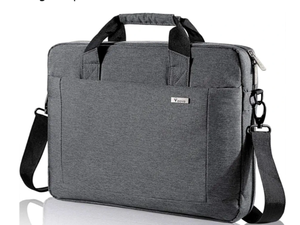 lot 209 image: 17 Grey Laptop Case with Strap - Brand New