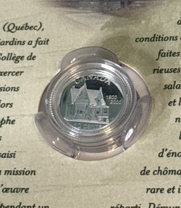 lot 90 image: 2000 Desjardins 100th Anniversary of Credit Union - original package