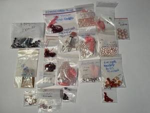 lot 72J image: Collection of Loose Gemstone Beads and Cabochons Assorted Shapes and Sizes