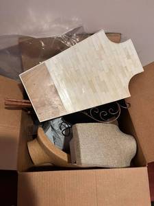 lot 123J image: Collection of Jewelry Display Stands Assorted Styles