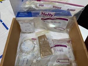 lot 4J image: Collection of Sterling Silver and Stainless Steel Wire Assortment