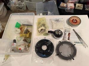 lot 106J image: Artisan Enameling and Soldering Tool Lot with Torch, Mesh Screen, and Accessories