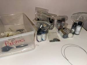 lot 115J image: Collection of Swellegant Metal Coating Paints with Patina Accessories