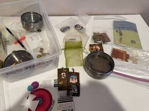 lot 118J image: Photo Pendant Jewelry Making Supplies and Components Collection